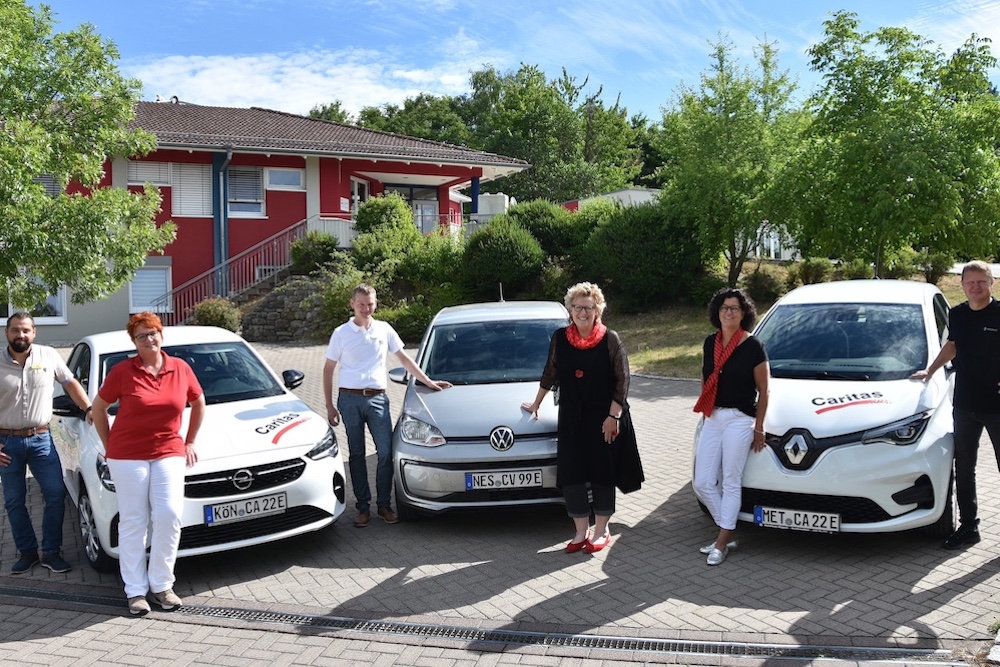 Flotte der Caritas-Sozialstation