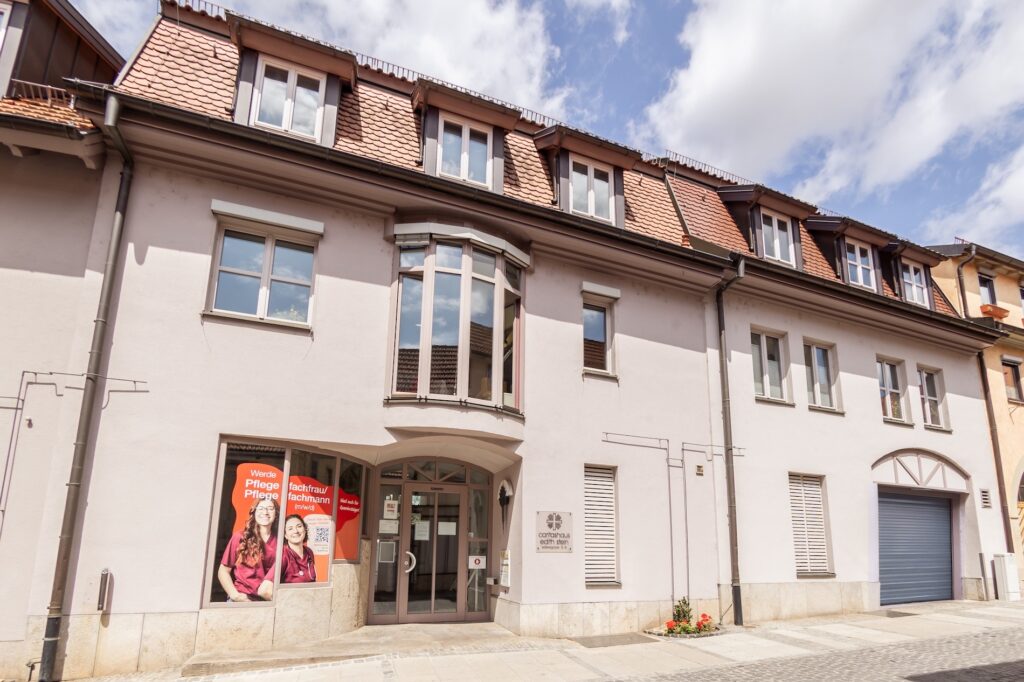 Aussenansicht des caritashauses edith steins