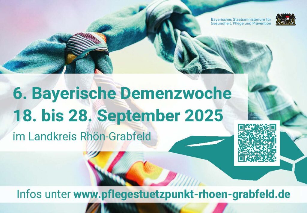 Banner "Bayerische Demenzwoche" 2025