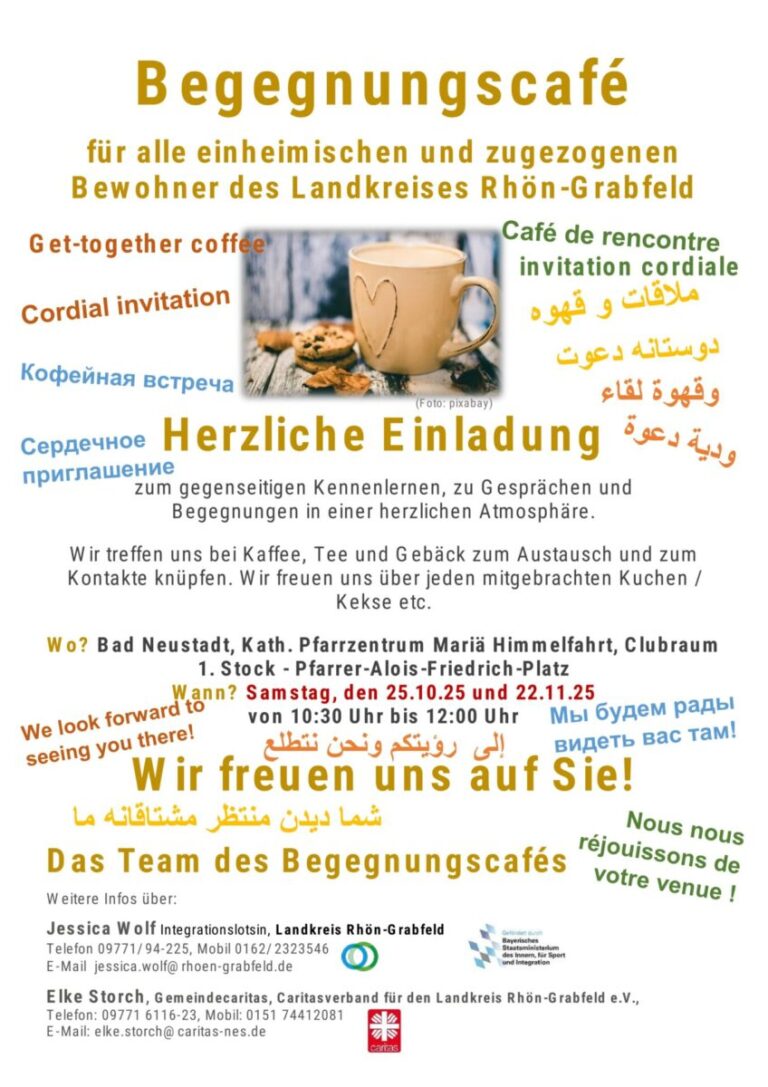 Begegnungscafe 25.10.2025