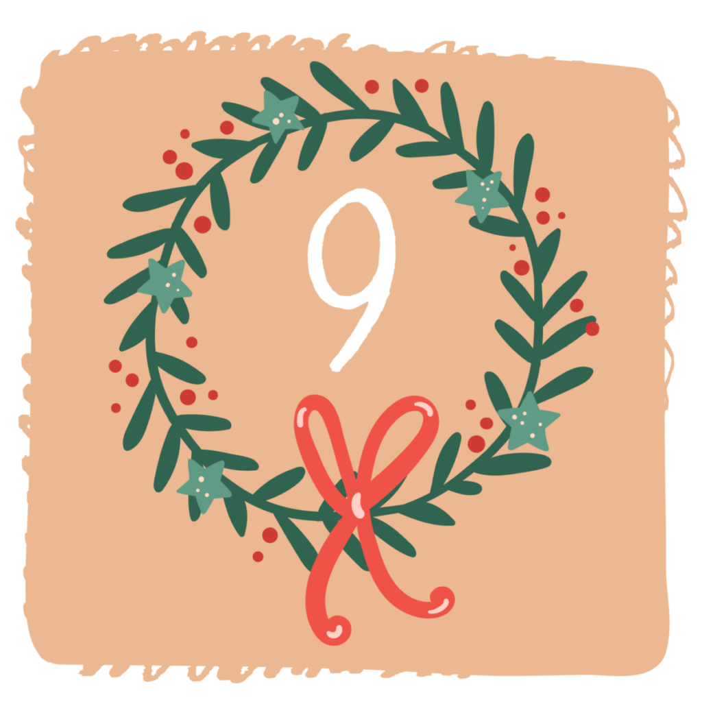 Caritaslichter- Tür 9