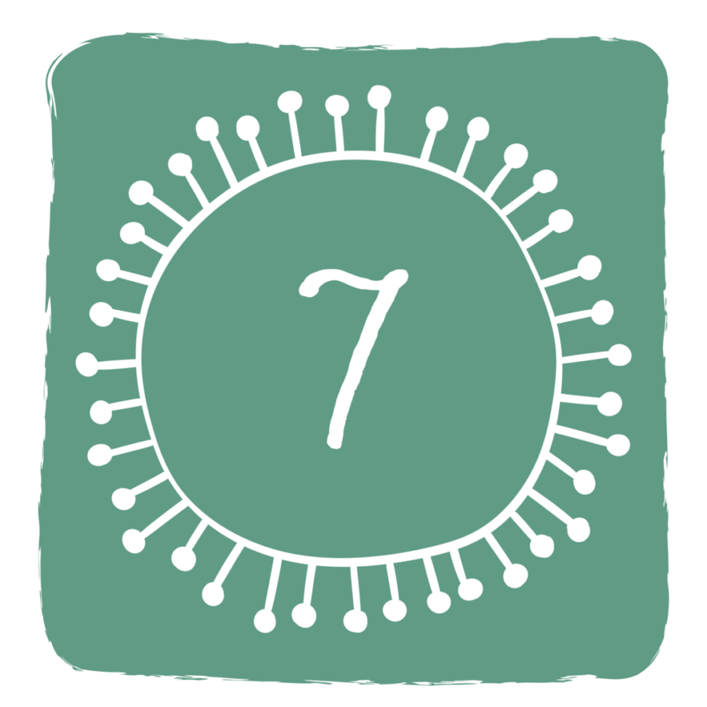 Caritaslichter- Tür 7