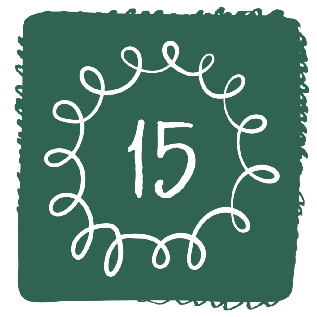 Caritaslichter- Tür 15