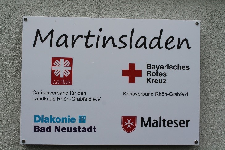 Schild Martinsladen