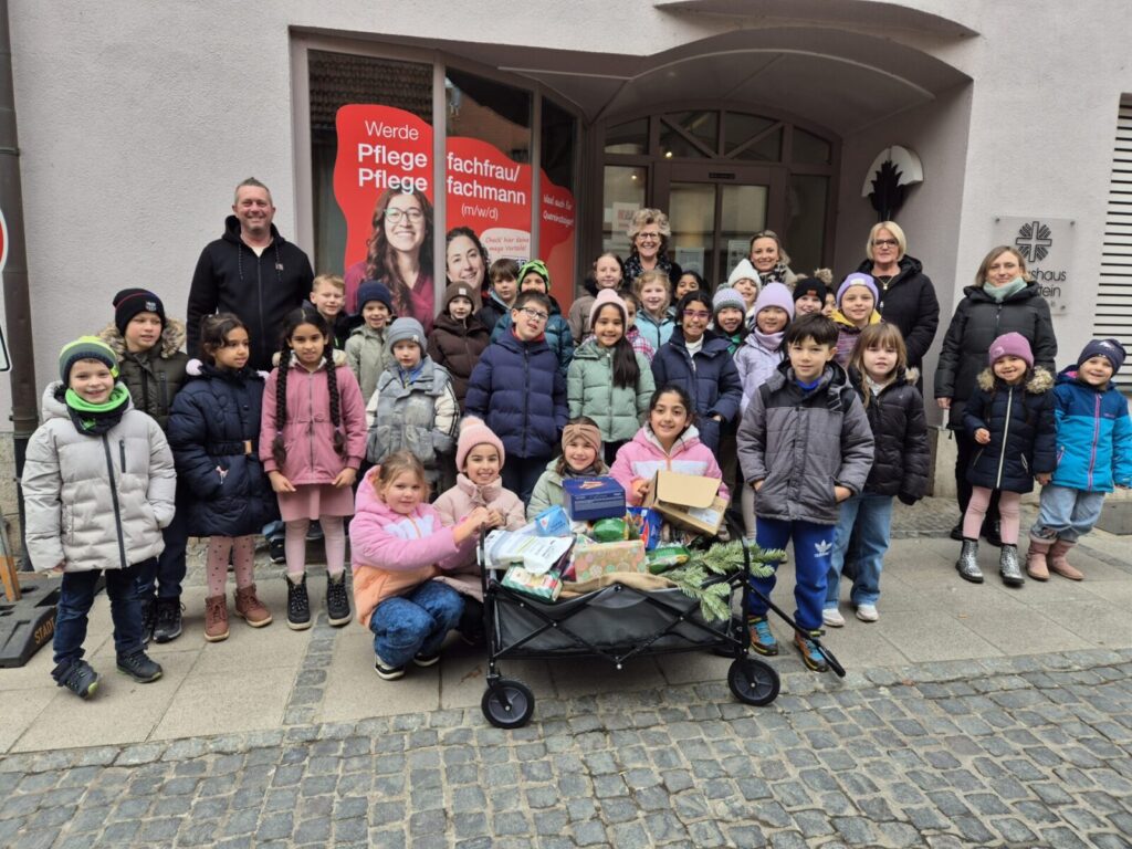 Hortkinder Mariä-Himmelfahrt beteiligten sich an der Aktion „umgekehrter Adventskalender“