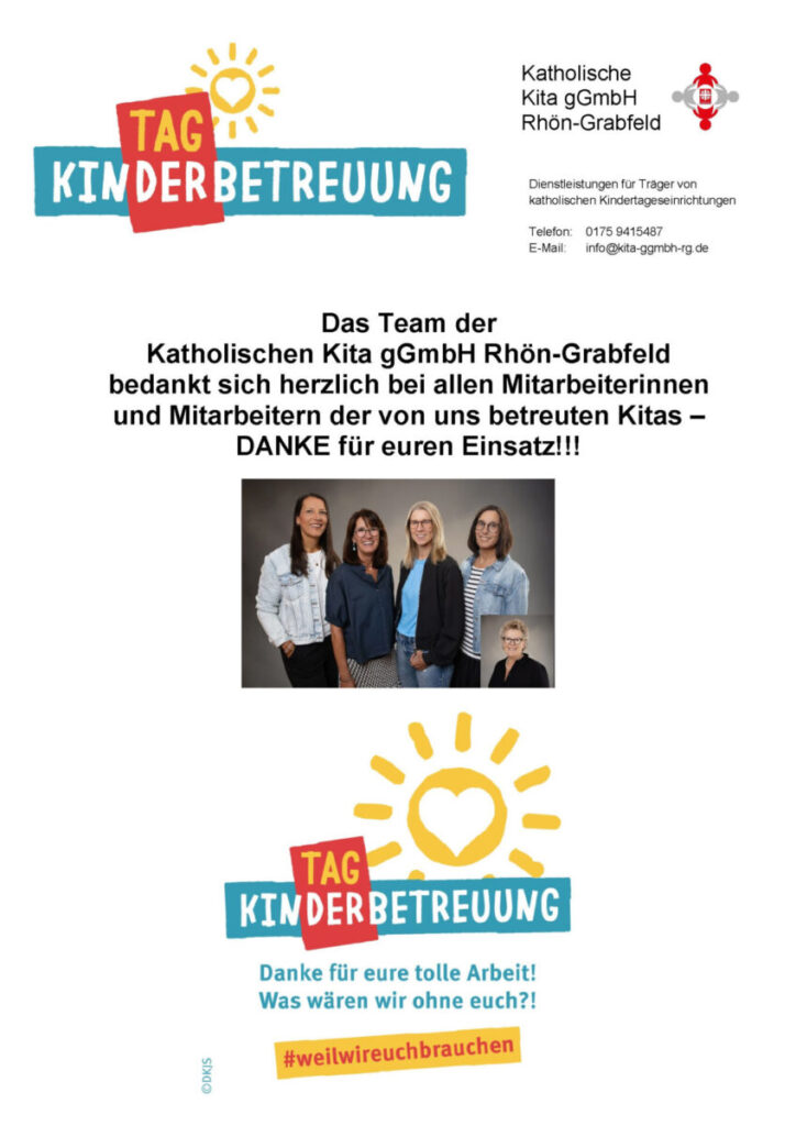 Aushang - Tag der Kinderbetreuung 2026-05-11