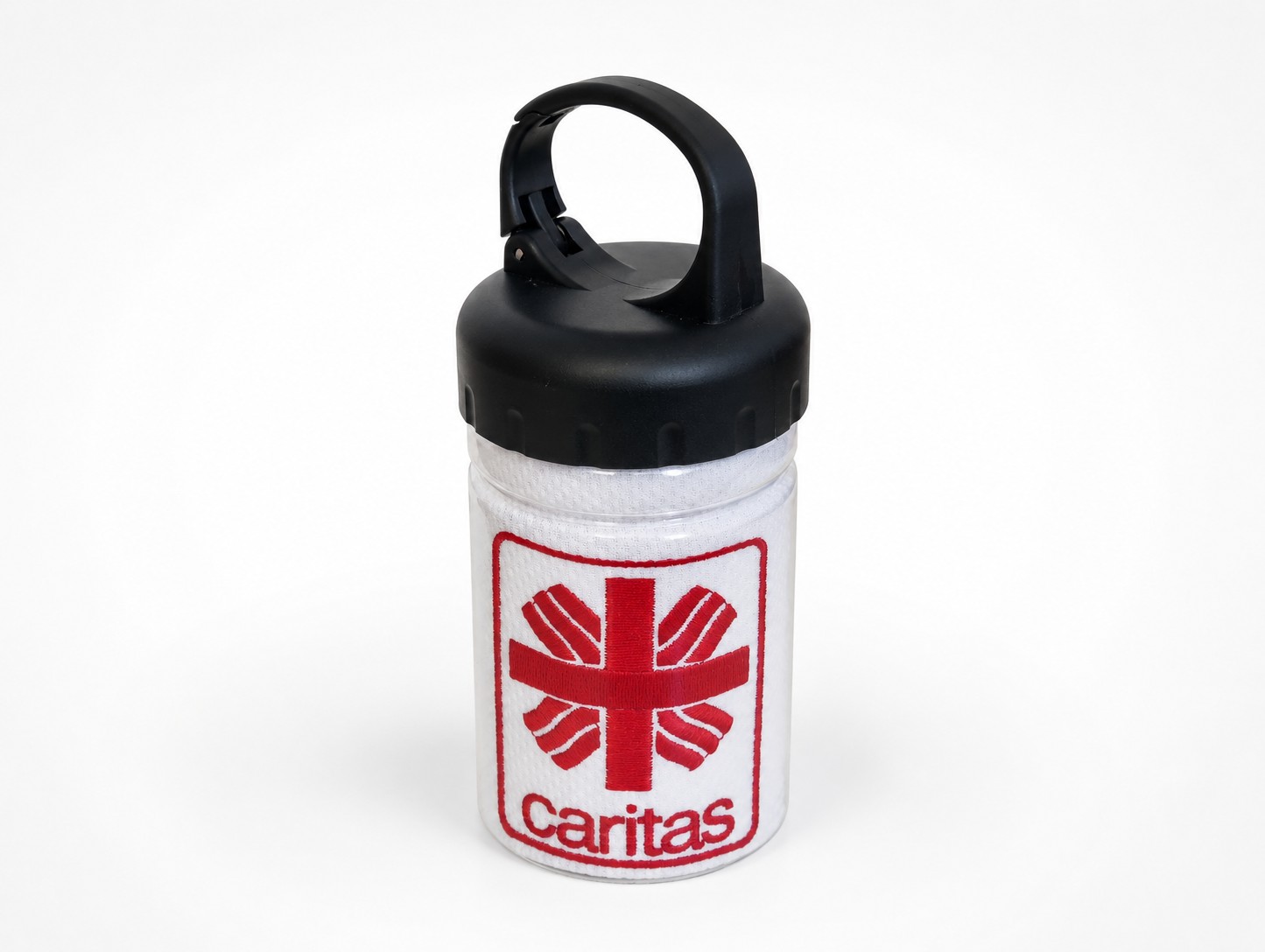 Kühlhandtuch in PET-Behälter