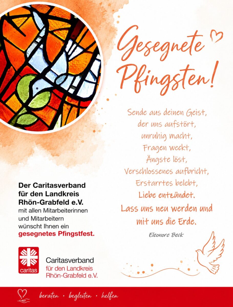 Pfingstgruß 2026 hoch