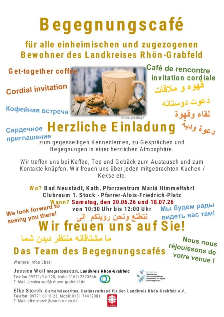 27. Einladung Begegnungscafe 20.06.2026
